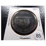 1967 CANADA SILVER DOLLAR