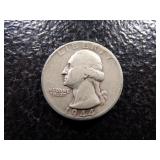 1944-S WASHINGTON SILVER QUARTER