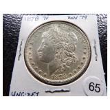 1878 7TF REV. 79 MORGAN SILVER DOLLAR