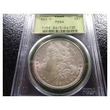 1884-O PCGS MS64 HIGH GRADE MORGAN SILVER DOLLAR