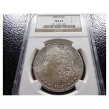 1880-S NGC MS63 MORGAN SILVER DOLLAR