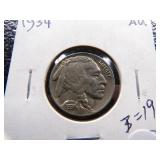 1934 INDIAN HEAD BUFFALO NICKEL