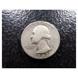 1943-S WASHINGTON SILVER QUARTER