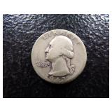 1943-D WASHINGTON SILVER QUARTER