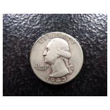1943 WASHINGTON SILVER QUARTER