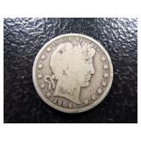 1904-S BARBER SILVER HALF DOLLAR