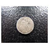 1886 SEATED LIBERTY SILVER DIME