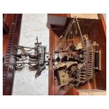 Two Decorative Model Sailing Ships including Mayflower Replica