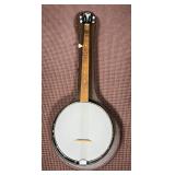 Vintage Kay 5-String Resonator Banjo with Hardshell Case