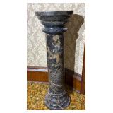 Classical Style Brecciated Marble Column Pedestal