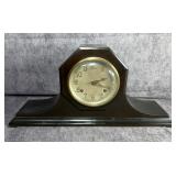 New Haven Clock Company Harmoniste Tambour Mantel Clock