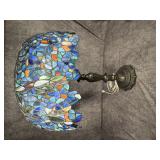 Wisteria Design Stained Glass Tiffany Style Table Lamp