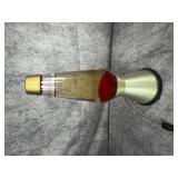 Vintage Lava-Simplex-Scribe Century Model 100 Starlight Motion Lamp with Red Wax