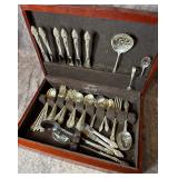 Westmoreland George and Martha Sterling Silver Flatware Service 1993 grams