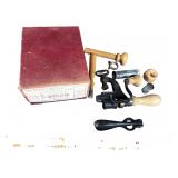 A Set of Union Hardware Company Eureka No. 160 20 Gauge Shotgun Shell Loading Tools