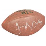 Vintage Autographed Official Wilson Leather NFL Football with JSA Authentication
