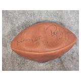 Vintage Signed Autographed NFL Football