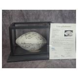 Multi-Signed Heisman Trophy Winners Wilson NFL Football with JSA LOA