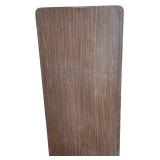 Correll Inc. Walnut Laminate Folding Utility Table