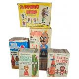 A Collection of Vintage Hasbro Mr. Potato Head and Food Friend Character Sets