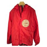 1967 Jets Baseball Champs Nylon Coach Jacket Sponsored by Wolfe Drugs