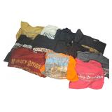 Thirteen Harley-Davidson Dealer and Event Graphic T-Shirts