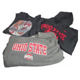 Three Ohio Collegiate and Professional Sports Team Sweatshirts