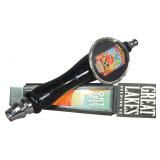 Two Craft Beer Tap Handles for Lost Coast Brewery and Great Lakes Brewing Co.