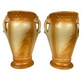 A Pair of Robinson Ransbottom Tionesta Pottery Vases