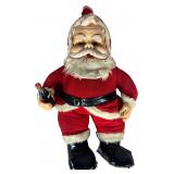 Rushton Company Star Creation Santa Claus Plush Coca Cola Advertising Doll