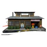 Menards Gold Line Collection Trackside Multi-Purpose Building Rutherford Autobody O Gauge