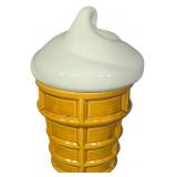Vintage Japanese Ceramic Soft Serve Ice Cream Cone Cookie Jar