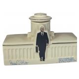 Kingwood Ceramics Governor James A. Rhodes Ohio State Capitol Commemorative Decanter