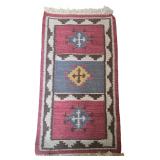 HERAT ORIENTAL Handmade Wool Kilim Accent Rug
