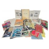 A Collection of Automotive Owner Manuals Enthusiast Magazines and Ephemera