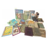 An Assortment of 19th and 20th Century Educational Texts, Pulp Fiction, and Ephemera