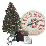 A Collection of four Ohio State University Buckeyes Home Decor and Holiday Memorabilia