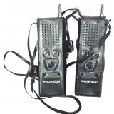A Pair of Vintage Pace CB150 Solid State Handheld CB Transceivers