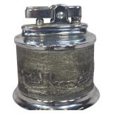 Vintage Idealine Japan Industrial Advertising Table Lighter Ohio Machinery Co.