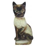 1967 Jim Beam Beam's Trophy Siamese Cat Bourbon Whiskey Decanter