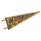 Vintage Kentucky Derby Churchill Downs Souvenir Felt Pennant