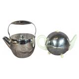 Two Vintage Teapots Including a Carsten Jorgensen for Bodum and an English Stay-Hot Insulated Set