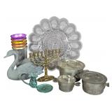 An Assortment of Vintage Decorative and Household Objects Including Petites Choses and Color Craft Items