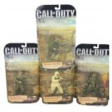 Set of Four McFarlane Toys Call of Duty World War II Action Figures