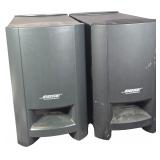 Two Bose CineMate and CineMate Series II Acoustimass Modules