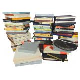 A Collection of approximately 60 Pre-Recorded and Blank 7-Inch Reel-to-Reel Audio Tapes