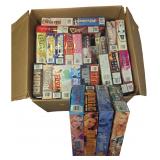 A Collection of Adult VHS Tapes Featuring Vivid Video and Star-Led Titles