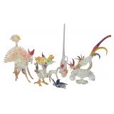 A Collection of Eleven Vintage Hand-Blown Spun Glass Animal Figurines and Decorative Objects