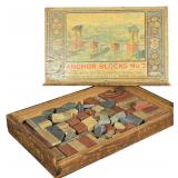 Richter Anchor Blocks No. 3 Building Set with Metal Constructions