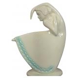 Haldeman Caliente Pottery Art Deco Dancing Lady Pocket Vase